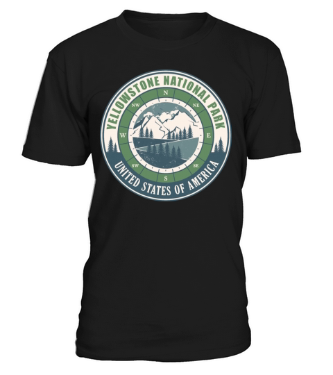 Yellowstone National Park United States Hiking T-Shirt Unisex