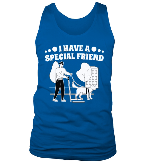 Blindness special friend blindness awareness Tank Top Unisex