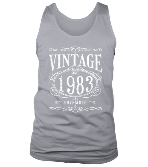Vintage since November 1983 - Birthday Present Tank Top Unisex