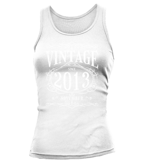 Vintage since November 2013 - Birthday Present Tank top Woman