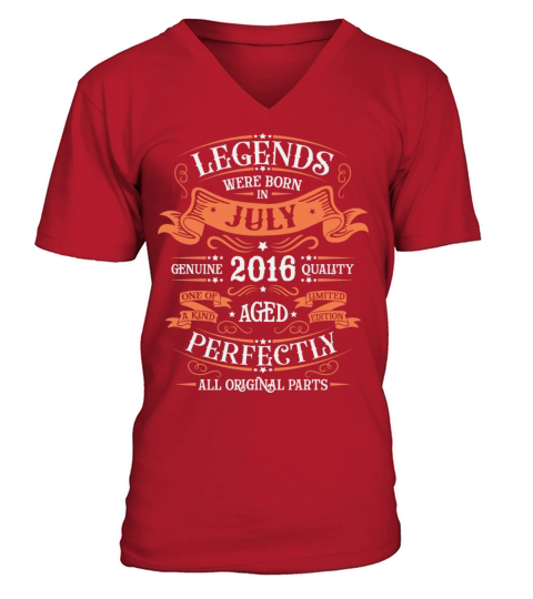 Legendary July 2016 Limited Edition Vintage V-Neck T-shirt
