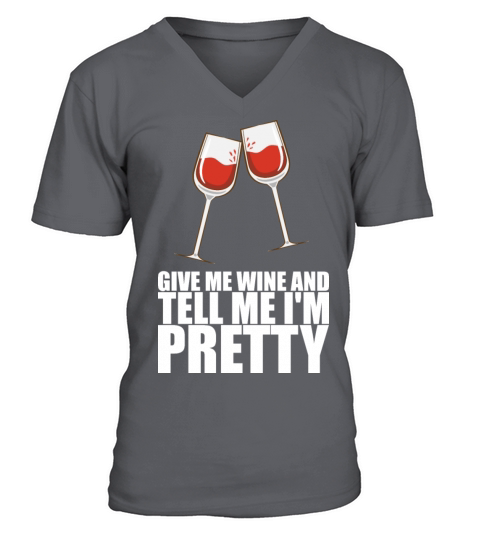 Wine Sorority Gift V-Neck T-shirt