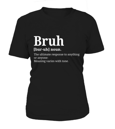Funny Vintage Bruh Definition Brother Women's T-Shirt