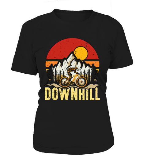 Mountain Bike Downhill Racing Cyclist Bike Racer Women's T-Shirt