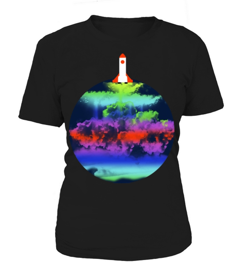 Spaceship Start Colorful Women's T-Shirt