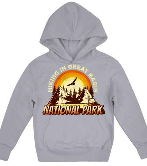 Great Basin National Park Vintage Kids Hoodie