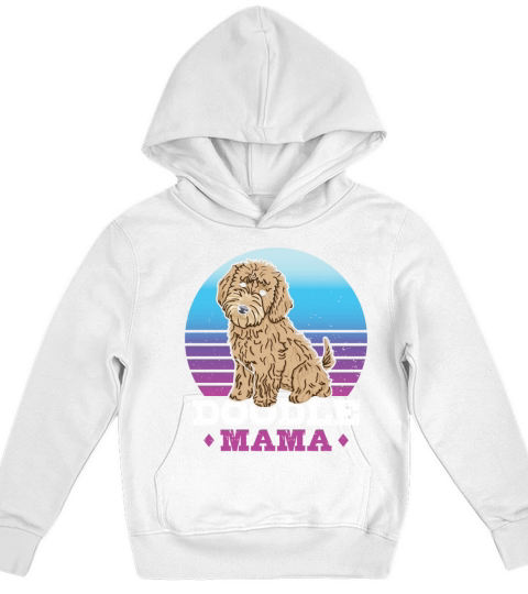 Womens Doodle Mama Labradoodle Goldendoodle Kids Hoodie