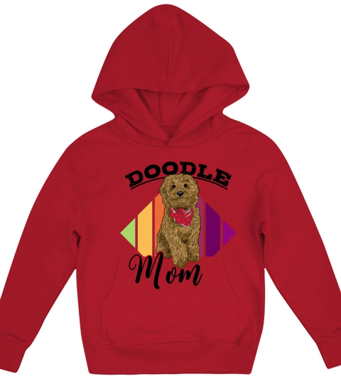 Womens Doodle Mom Labradoodle Goldendoodle Kids Hoodie