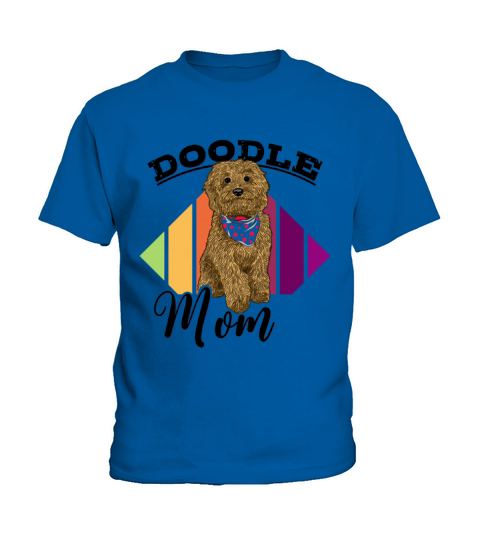 Womens Doodle Mom Labradoodle Goldendoodle Kids T-Shirt