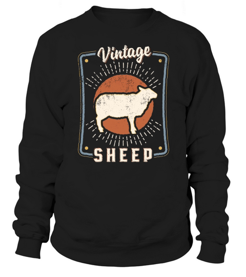 Sheep Whisperer Vintage Classic Retro Animal Love Sweatshirt Unisex