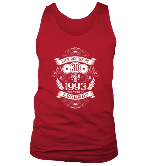 30th Birthday Gifts Vintage 1993 Birthday Sayings Tank Top Unisex