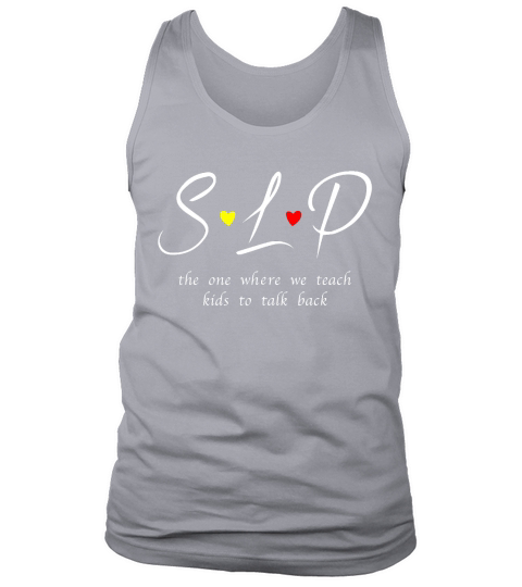 SLP Teacher Shirt Speech Language Pathology Teachers Gifts Tank Top Unisex