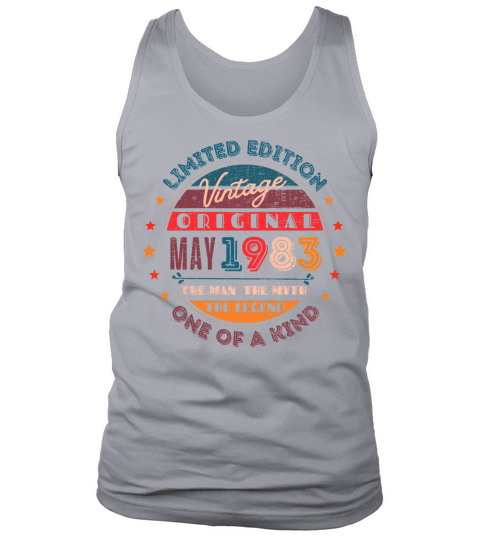 Vintage May 1983 Tank Top Unisex