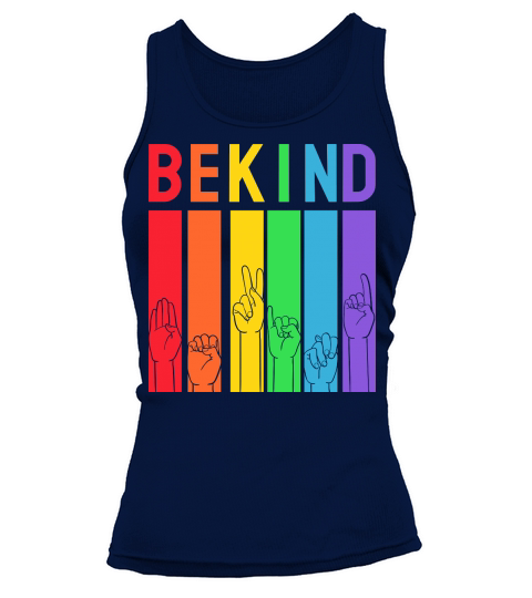 BE KIND Hand Sign Language Tank top Woman
