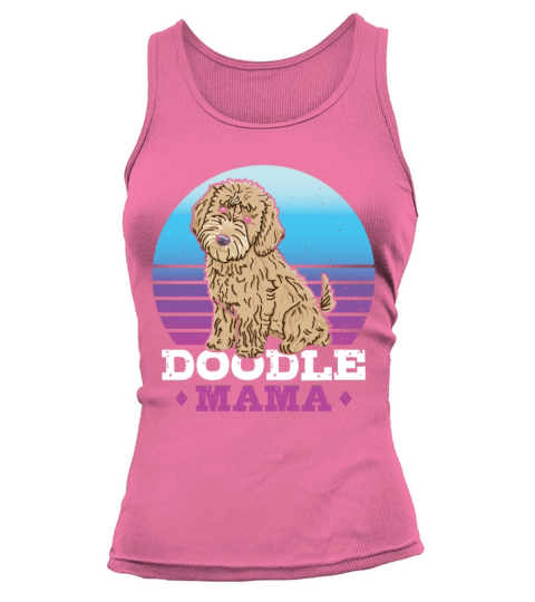 Womens Doodle Mama Labradoodle Goldendoodle Tank top Woman
