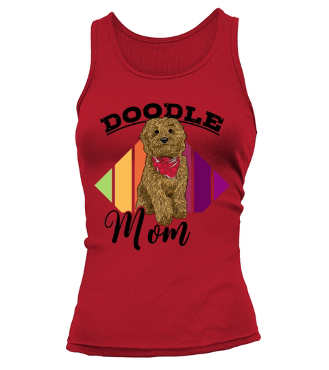 Womens Doodle Mom Labradoodle Goldendoodle Tank top Woman