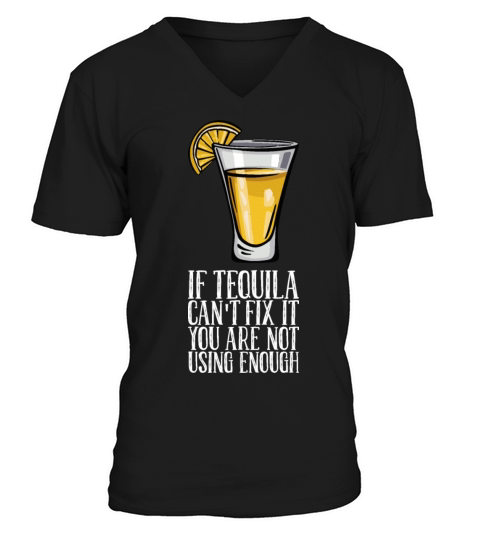 Mexican Tequila Sorority V-Neck T-shirt