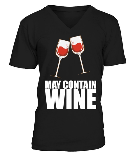 Wine drinking Party V-Neck T-shirt