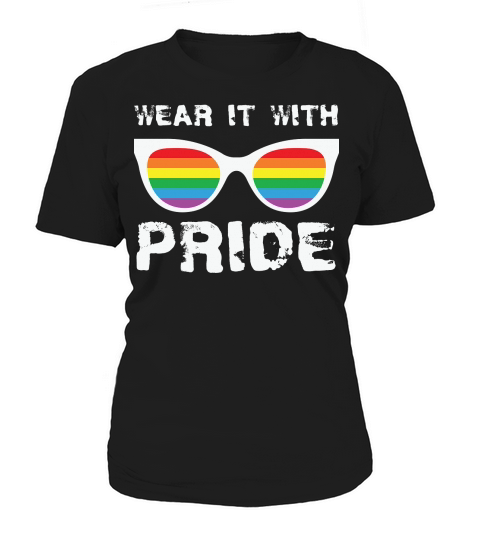 Rainbow Flag Wear It With Women's T-Shirt