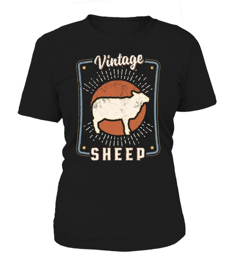Sheep Whisperer Vintage Classic Retro Animal Love Women's T-Shirt