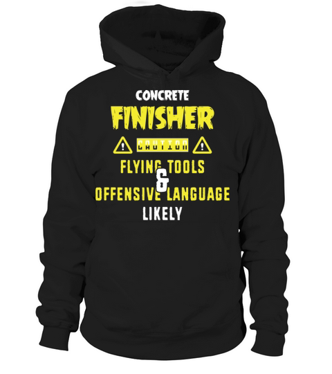 Funny Work For Men Construction Concrete Finisher Hoodie Unisex