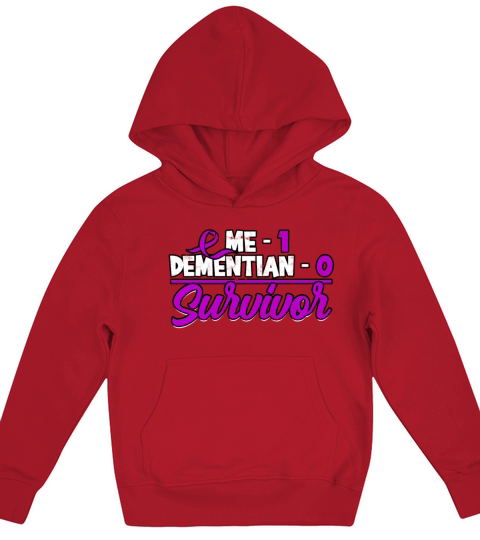 Fight Alzheimers Dementia alzheimer Awareness Kids Hoodie
