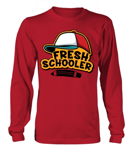 Preschool Kids Back To School Fresh Schooler Long sleeved Unisex