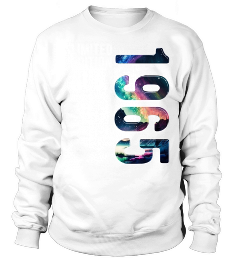 Limited Edition 1965 August Birthday Polar Lights Sweatshirt Unisex