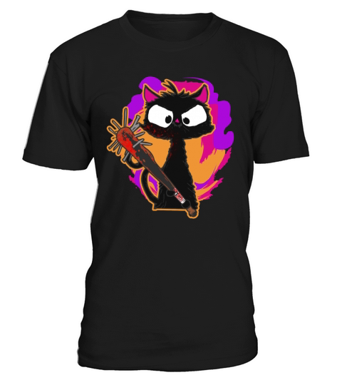 Halloween Retro Cat Vintage Cat T-Shirt Unisex