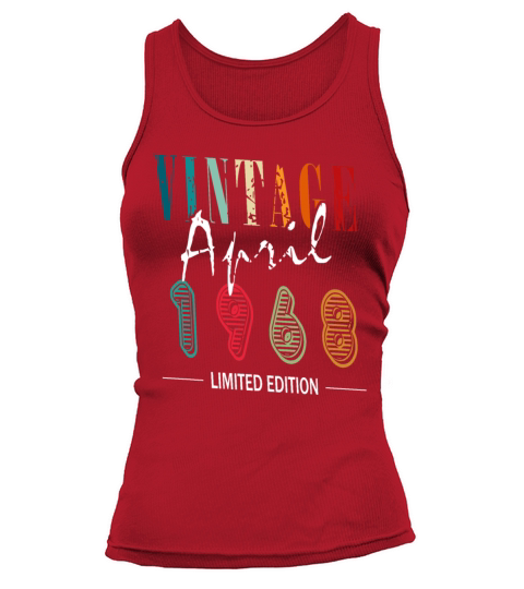 April 1968 Limited Edition Geburtstag Tank top Woman