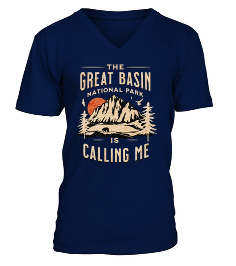Great Basin National Park is calling me V-Neck T-shirt