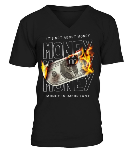 Money Matters V-Neck T-shirt