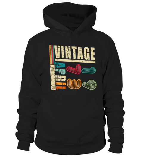 50th birthday vintage April 1973 original 1973 Hoodie Unisex
