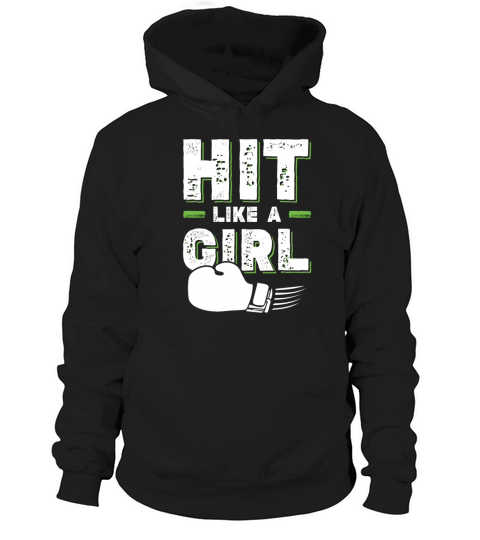 boxer girl Hoodie Unisex