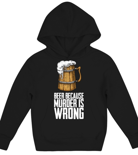 Beer Alcohol Kids Hoodie