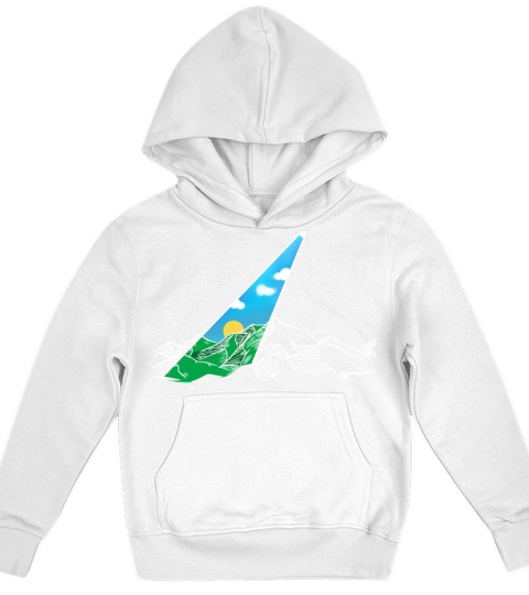 Cloudy Sky Kids Hoodie