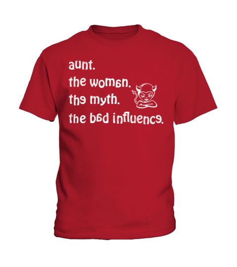 aunt the woman the myth the bad influence vintage Kids T-Shirt