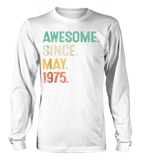 48 Years Old Gifts 48th Birthday Men Long sleeved Unisex