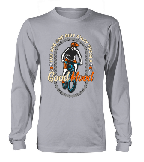 Bicycle You Are One Ride Away Road Bike Cyclist Long sleeved Unisex