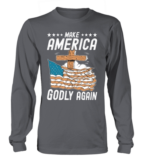 Make America Godly Again Christianity Symbol Long sleeved Unisex