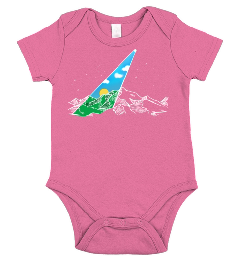 Cloudy Sky Short Sleeve Baby One-Piece