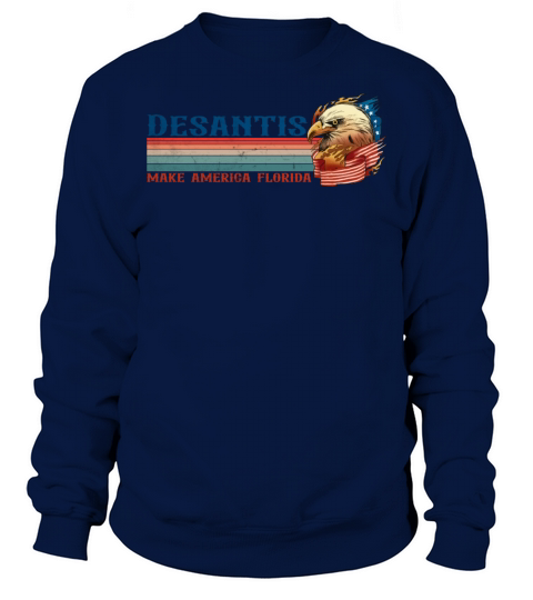 Vintage Distressed Desantis 2024 Election Sweatshirt Unisex
