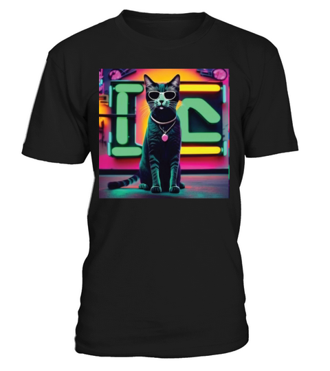 cat daddy black cat vintage eighties style T-Shirt Unisex