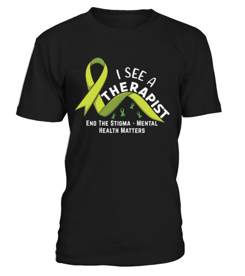 May Green End Stigma Mental Health Awareness T-Shirt Unisex