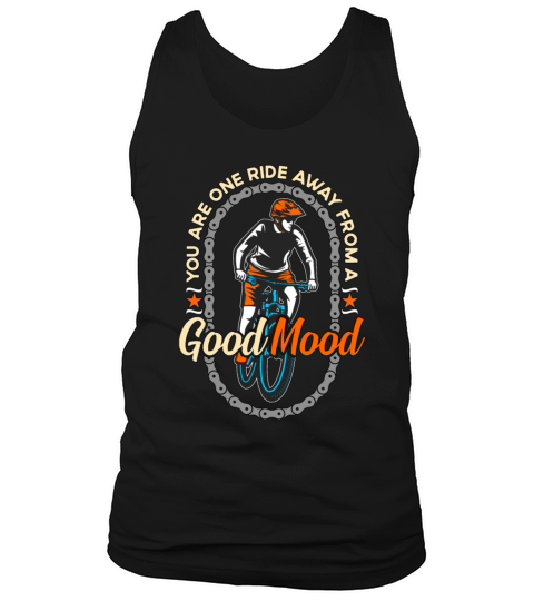 Bicycle You Are One Ride Away Road Bike Cyclist Tank Top Unisex