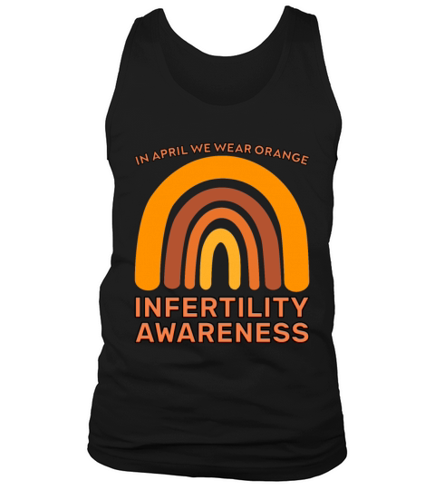 Infertility Awareness Month Design Wear Orange in Tank Top Unisex