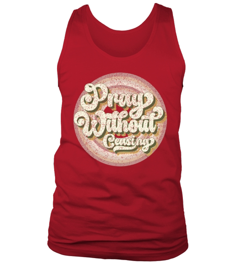 Pray Without Ceasing Tank Top Unisex