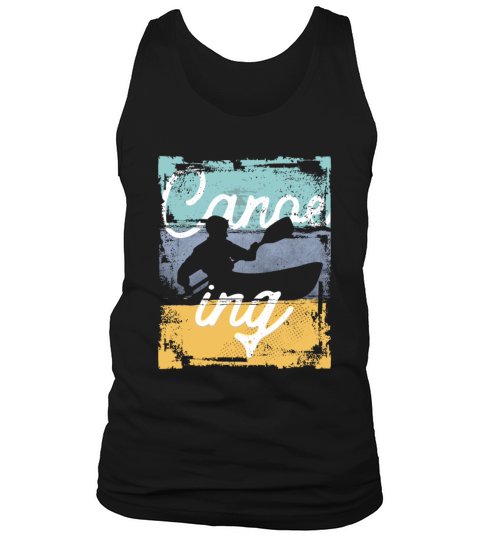 Vintage Canoeing Extreme Sport Tank Top Unisex