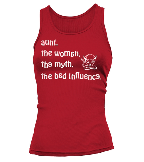 aunt the woman the myth the bad influence vintage Tank top Woman