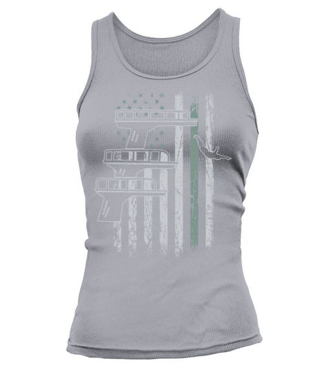 High Diving Retro USA Flag 4th Of July Tank top Woman